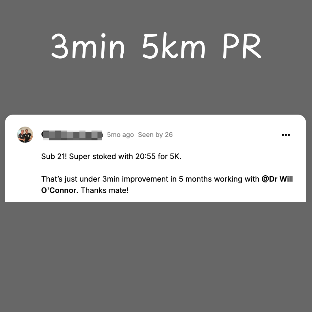 9week 5Km PB by Dr Will