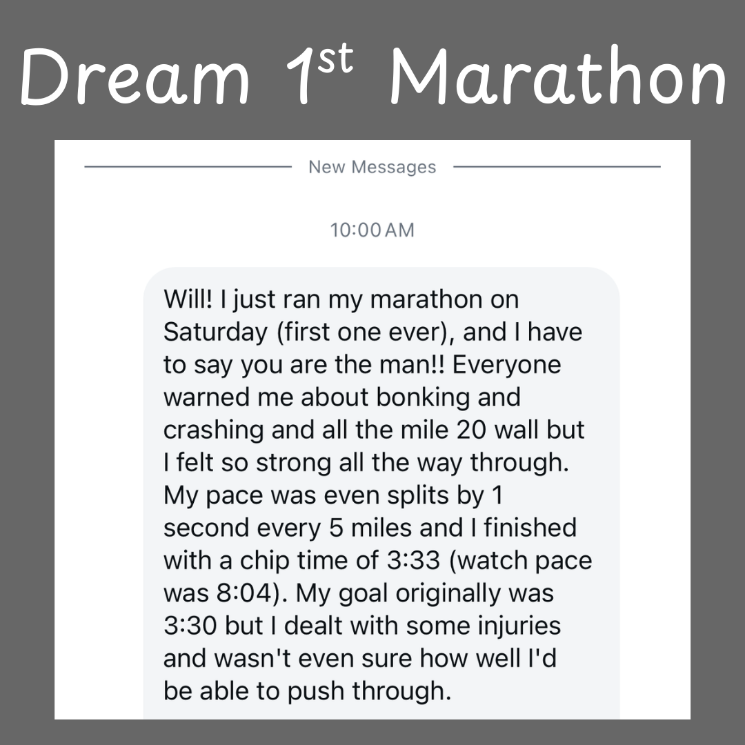 The Modular Marathon System by Dr Will