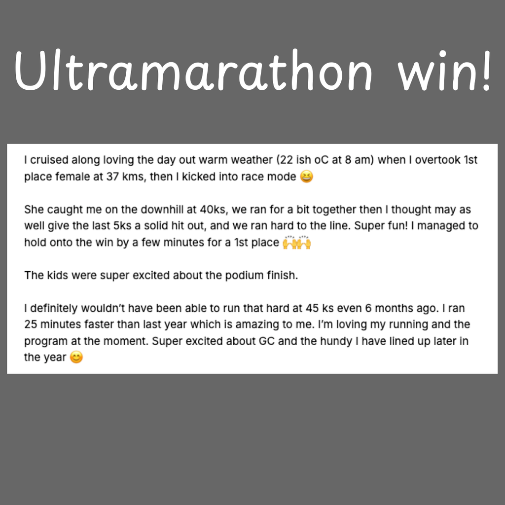 The Modular Ultra Marathon System by Dr Will