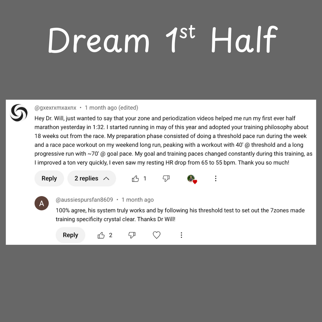 The Modular HALF Marathon System by Dr Will