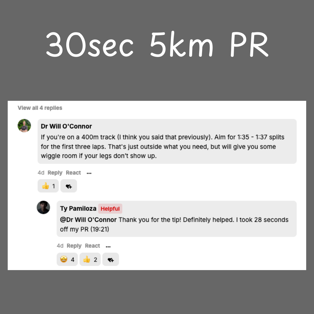 9week 5Km PB by Dr Will