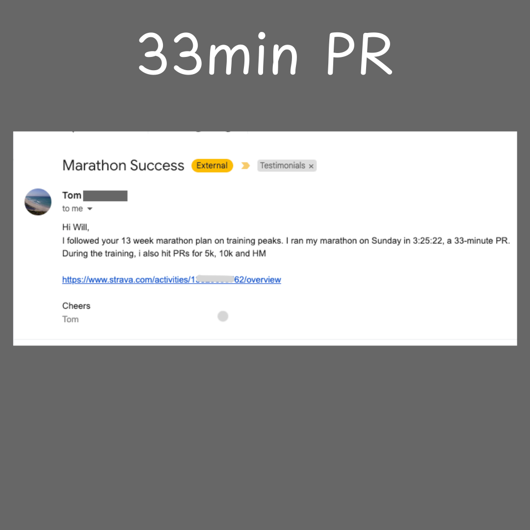 The Modular Marathon System by Dr Will